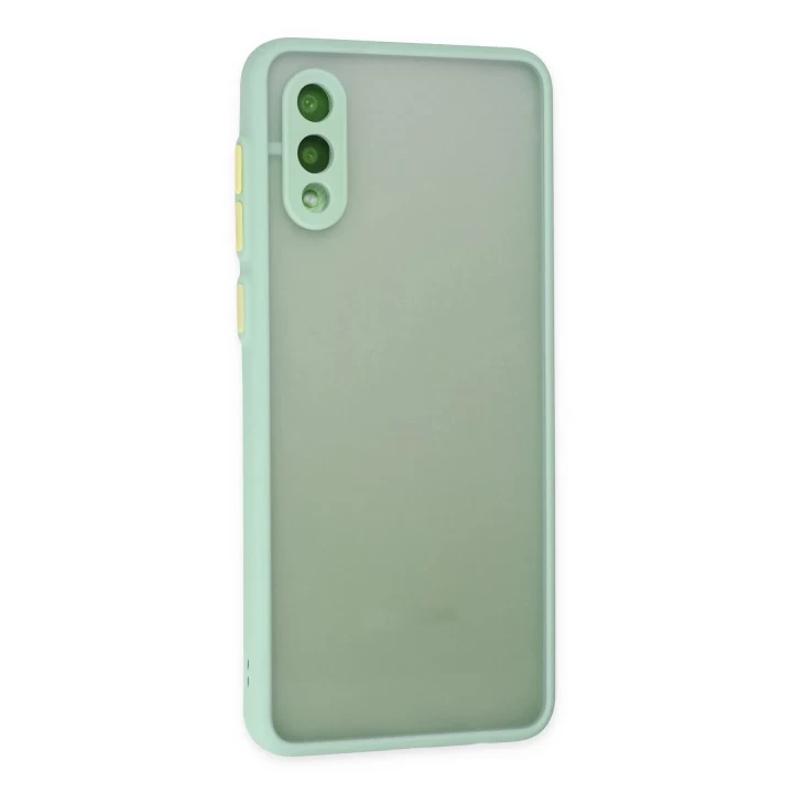 Samsung Galaxy A02 Kılıf Montreal Silikon Kapak - Turkuaz