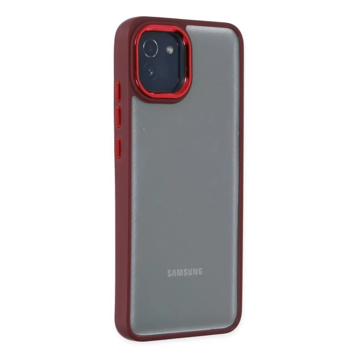 Samsung Galaxy A03 Kılıf Dora Kapak - Kırmızı