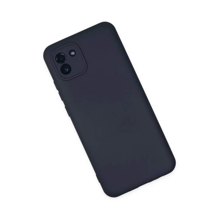 Samsung Galaxy A03 Kılıf Nano içi Kadife Silikon - Lacivert