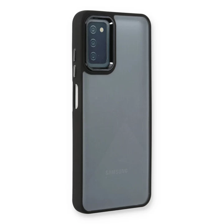 Samsung Galaxy A03S Kılıf Dora Kapak - Siyah