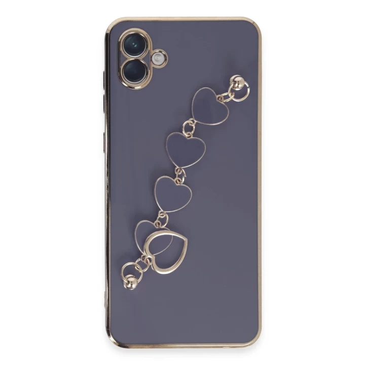 Samsung Galaxy A04 Kılıf Esila Silikon - Gri