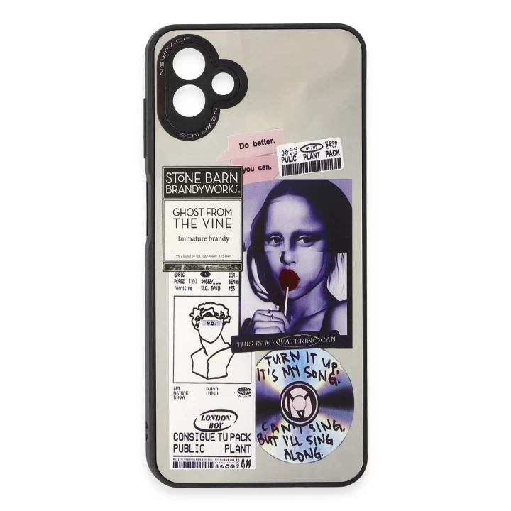 Samsung Galaxy A04 Kılıf Mirror Desenli Kapak - Mirror - 2