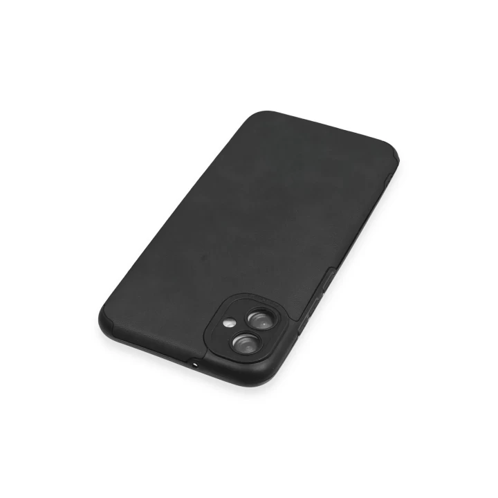 Samsung Galaxy A04E Kılıf Loop Deri Silikon - Siyah