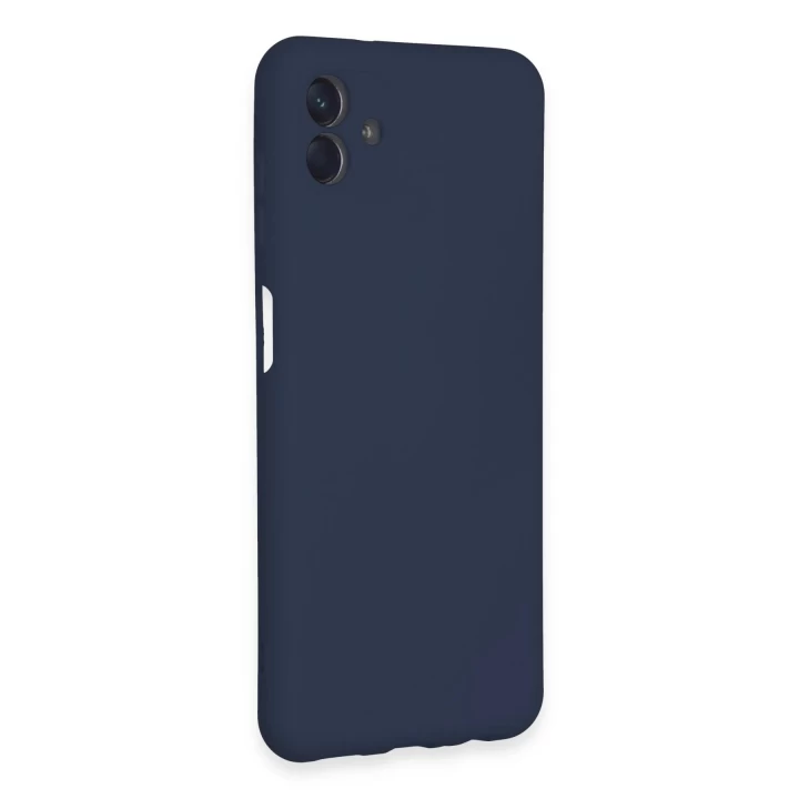 Samsung Galaxy A04E Kılıf Nano içi Kadife Silikon - Lacivert