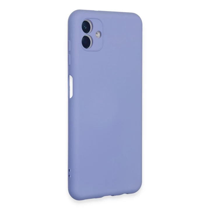 Samsung Galaxy A04E Kılıf Nano içi Kadife Silikon - Lila