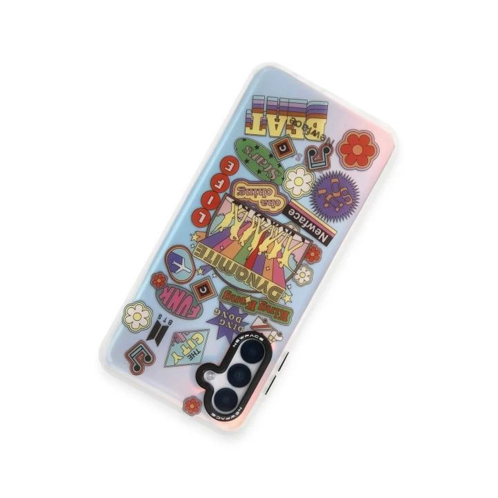 Samsung Galaxy A04S Kılıf Estoril Desenli Kapak - Estoril - 14