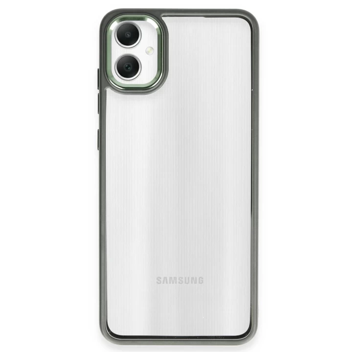 Samsung Galaxy A05 Kılıf Power Silikon - Koyu Yeşil