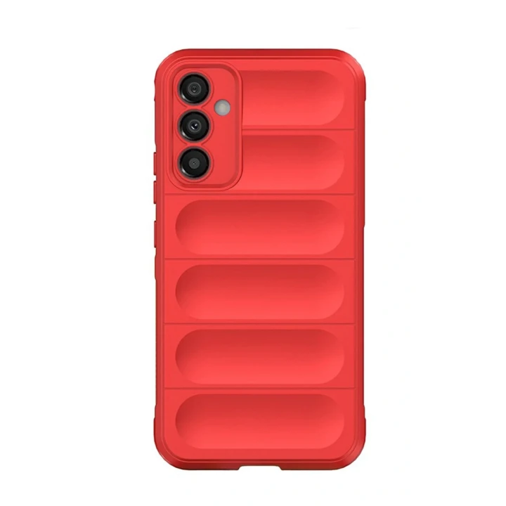 Samsung Galaxy A05S Kılıf Optimum Silikon - Kırmızı