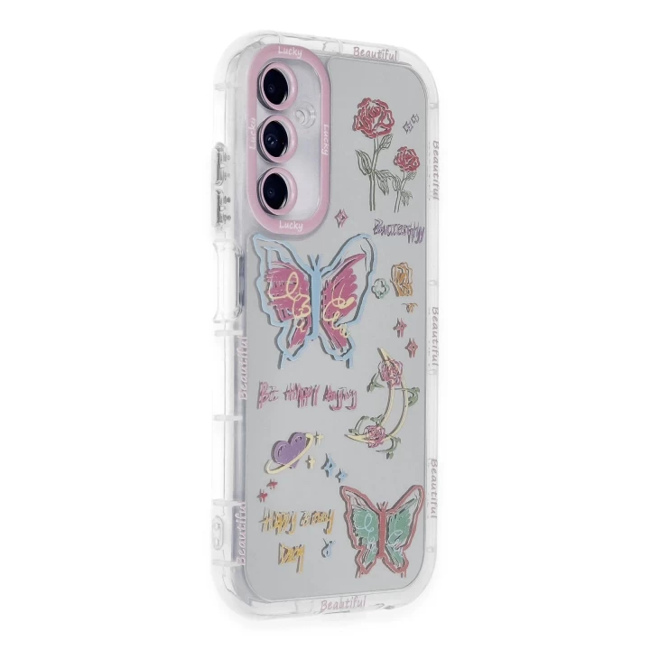 Samsung Galaxy A05S Kılıf Reflexion Desenli Kapak - Desen 8