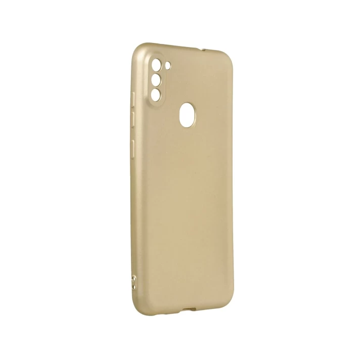 Samsung Galaxy A11 Kılıf First Silikon - Gold