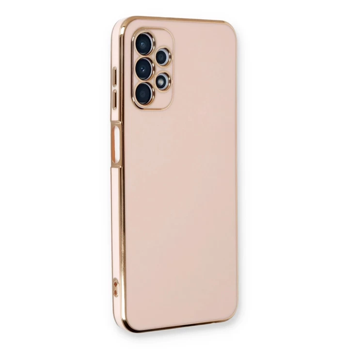 Samsung Galaxy A13 4G Kılıf Volet Silikon - Pembe