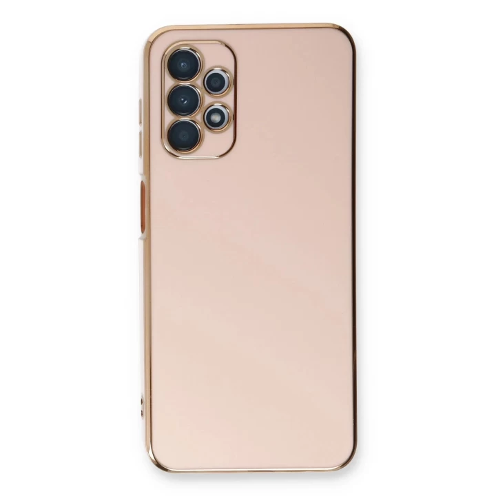 Samsung Galaxy A13 4G Kılıf Volet Silikon - Pembe