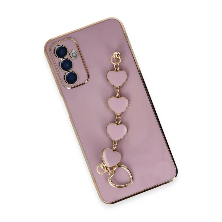 Samsung Galaxy A14 4G Kılıf Esila Silikon - Mor
