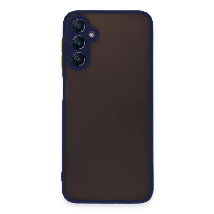 Samsung Galaxy A14 4G Kılıf Montreal Silikon Kapak - Lacivert