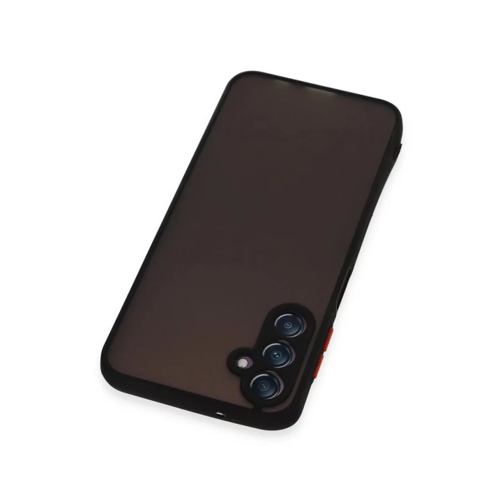 Samsung Galaxy A14 4G Kılıf Montreal Silikon Kapak - Siyah