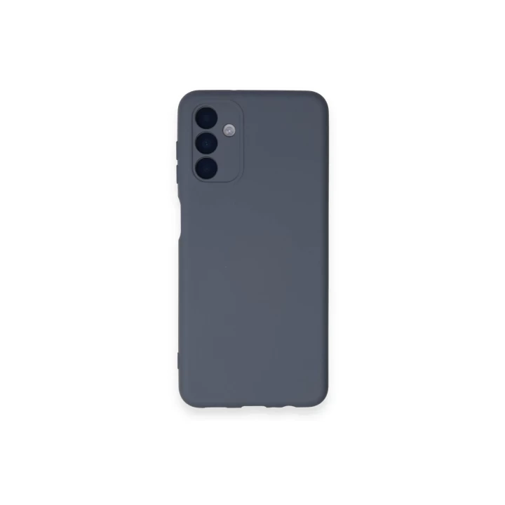 Samsung Galaxy A14 4G Kılıf Nano içi Kadife Silikon - Gri