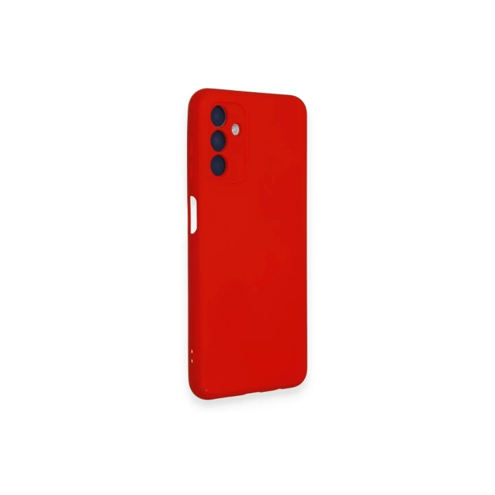 Samsung Galaxy A14 4G Kılıf Nano içi Kadife Silikon - Kırmızı
