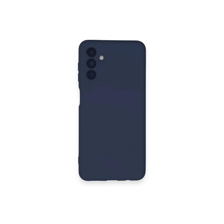 Samsung Galaxy A14 4G Kılıf Nano içi Kadife Silikon - Lacivert