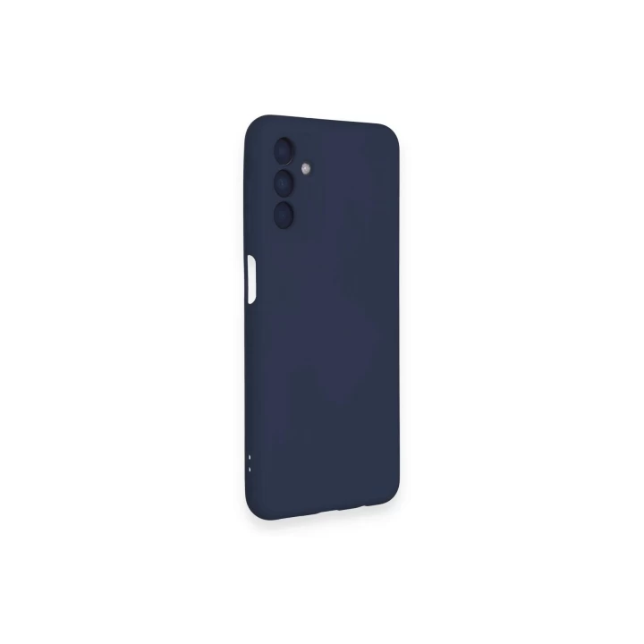 Samsung Galaxy A14 4G Kılıf Nano içi Kadife Silikon - Lacivert