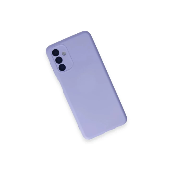 Samsung Galaxy A14 4G Kılıf Nano içi Kadife Silikon - Lila
