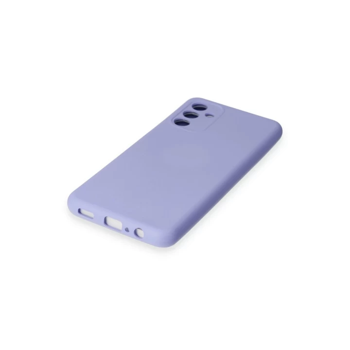 Samsung Galaxy A14 4G Kılıf Nano içi Kadife Silikon - Lila