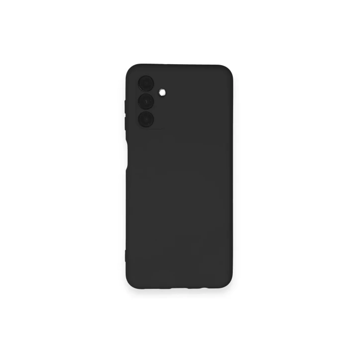 Samsung Galaxy A14 4G Kılıf Nano içi Kadife Silikon - Siyah