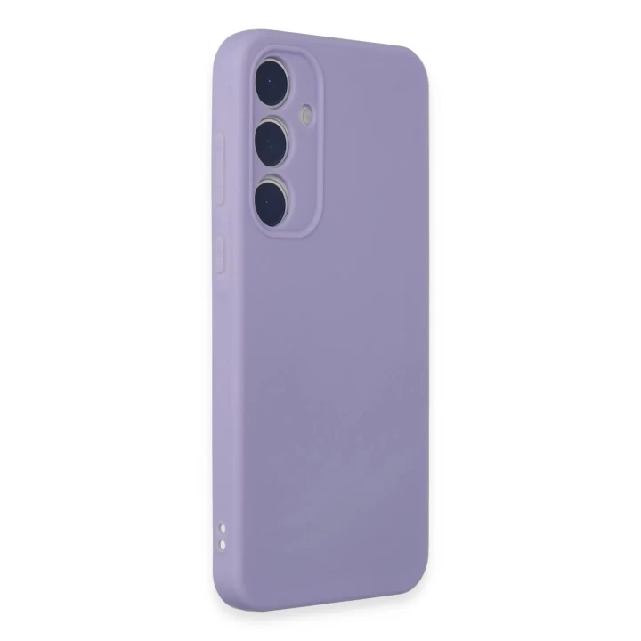 Samsung Galaxy A15 4G Kılıf First Silikon - Lila