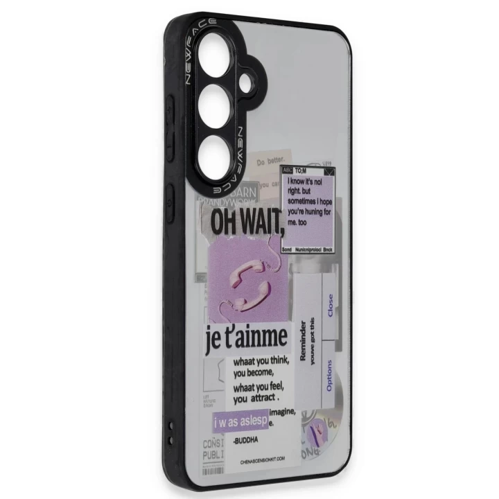 Samsung Galaxy A15 4G Kılıf Mirror Desenli Kapak - Mirror - 4