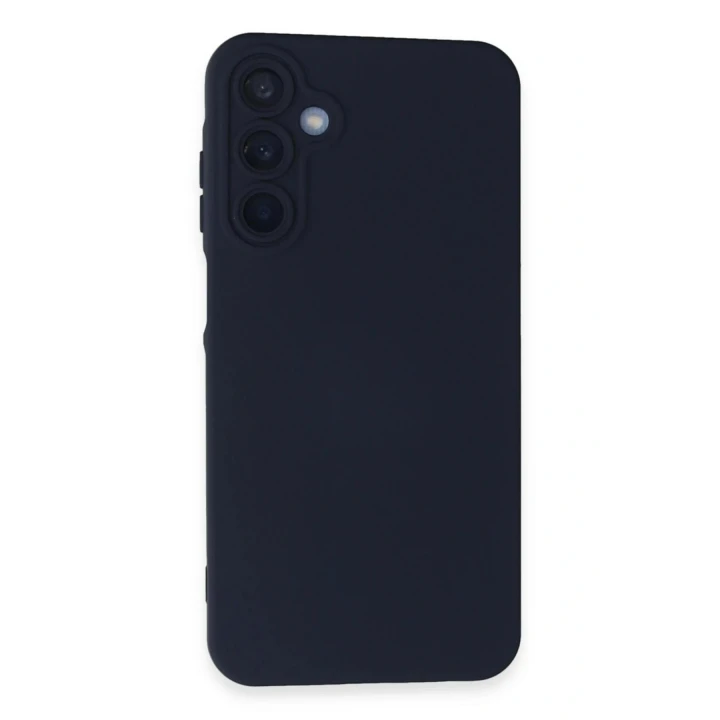 Samsung Galaxy A15 4G Kılıf Nano içi Kadife Silikon - Lacivert