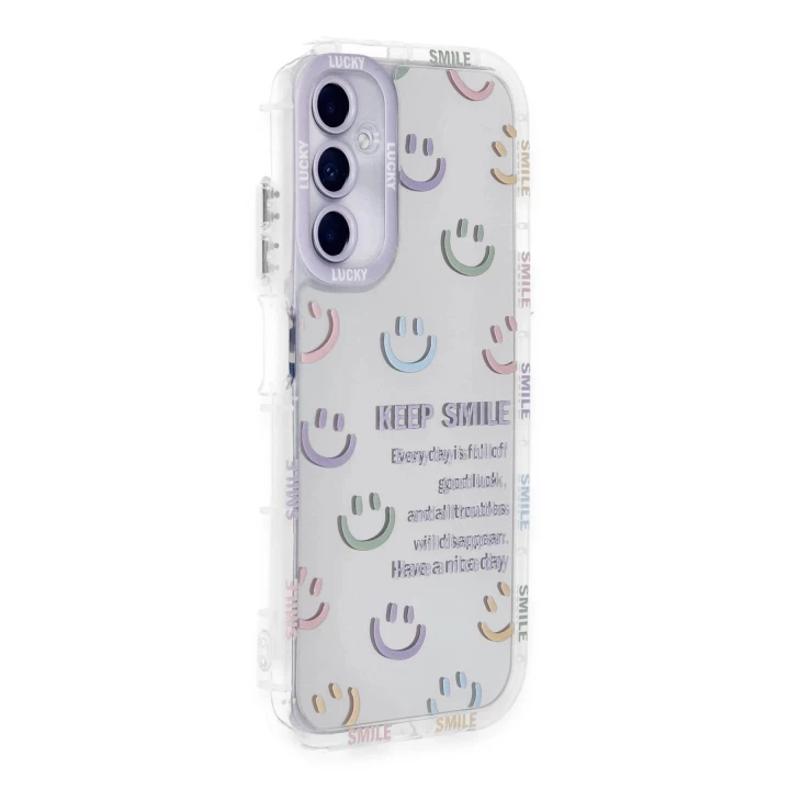 Samsung Galaxy A15 4G Kılıf Reflexion Desenli Kapak - Desen 2