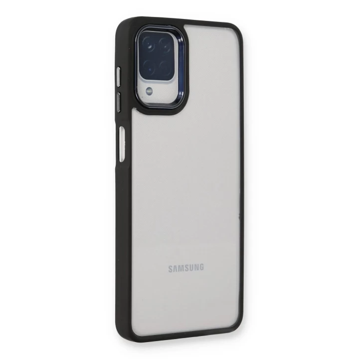 Samsung Galaxy A22 Kılıf Dora Kapak - Siyah