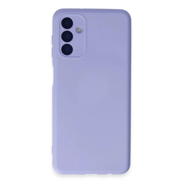 Samsung Galaxy A24 4G Kılıf Nano içi Kadife Silikon - Lila