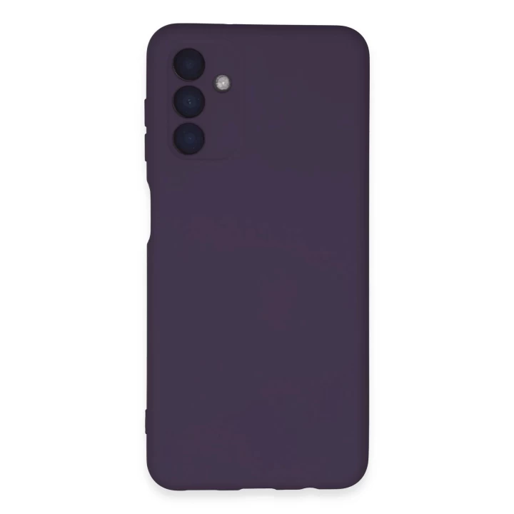 Samsung Galaxy A24 4G Kılıf Nano içi Kadife Silikon - Mor