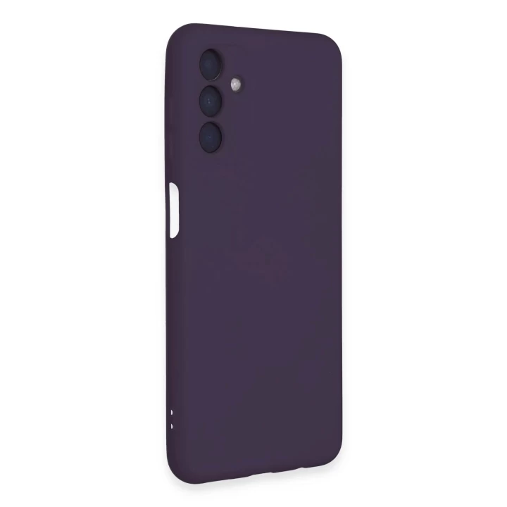 Samsung Galaxy A24 4G Kılıf Nano içi Kadife Silikon - Mor