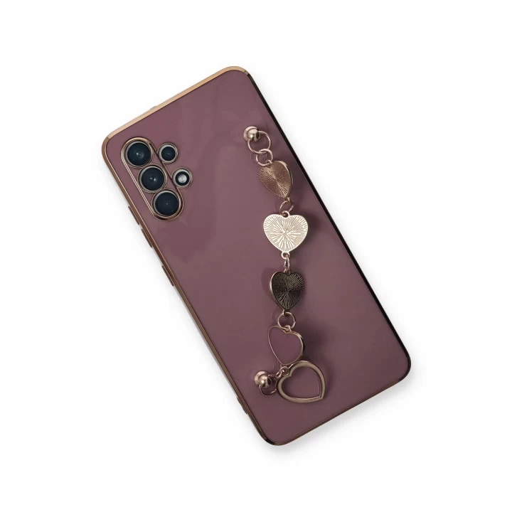 Samsung Galaxy A32 Kılıf Esila Silikon - Mor