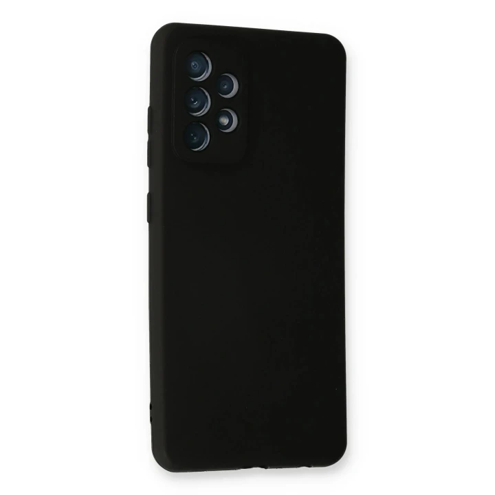 Samsung Galaxy A33 5G Kılıf First Silikon - Siyah