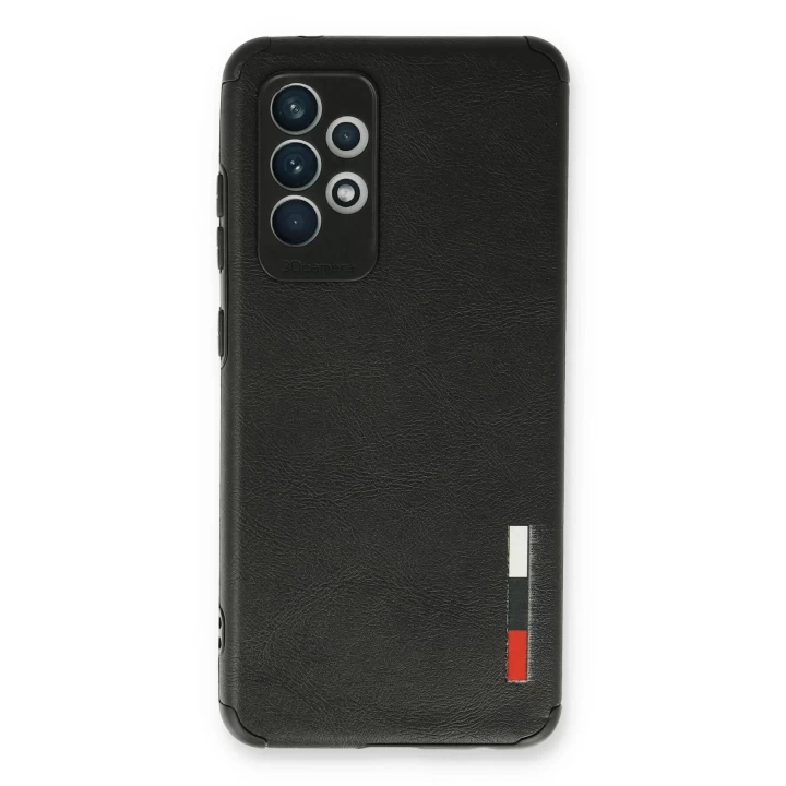 Samsung Galaxy A33 5G Kılıf Loop Deri Silikon - Siyah
