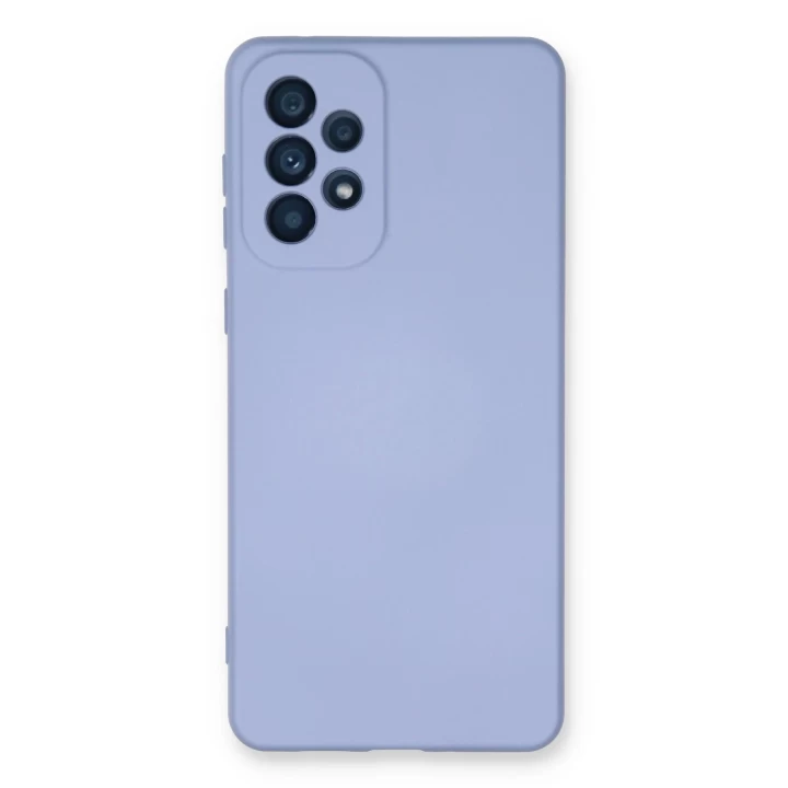 Samsung Galaxy A33 5G Kılıf Nano içi Kadife Silikon - Lila