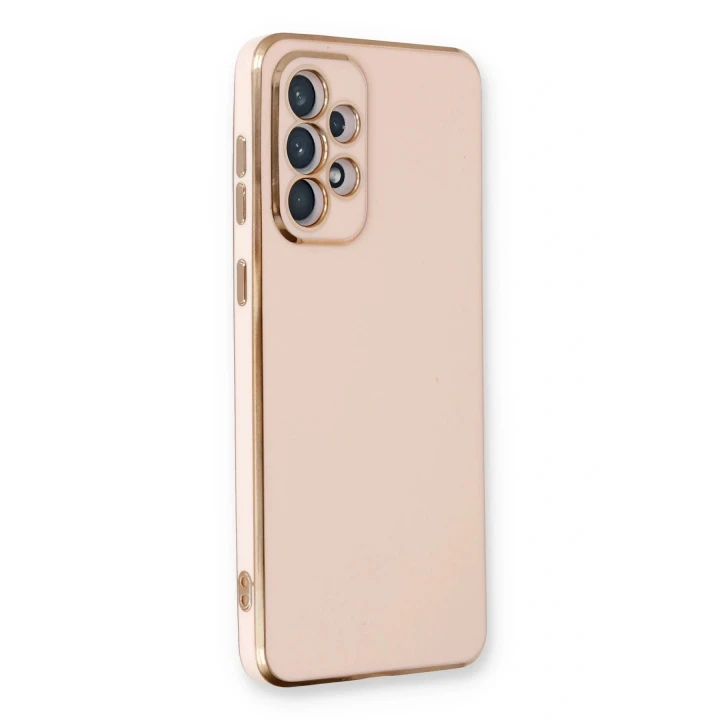 Samsung Galaxy A33 5G Kılıf Volet Silikon - Pembe