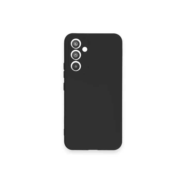 Samsung Galaxy A34 5G Kılıf Nano içi Kadife Silikon - Siyah