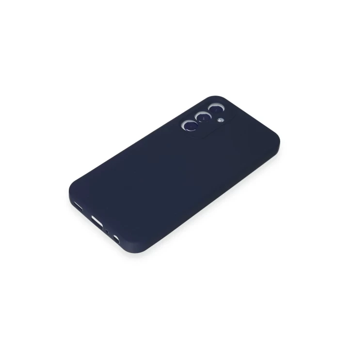 Samsung Galaxy A35 5G Kılıf First Silikon - Lacivert