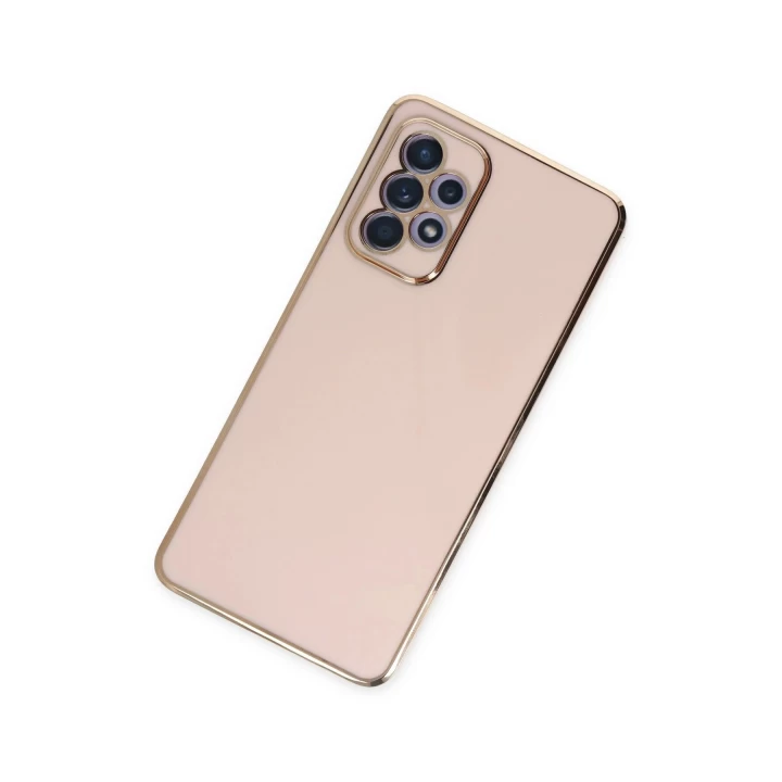 Samsung Galaxy A52 Kılıf Volet Silikon - Pembe