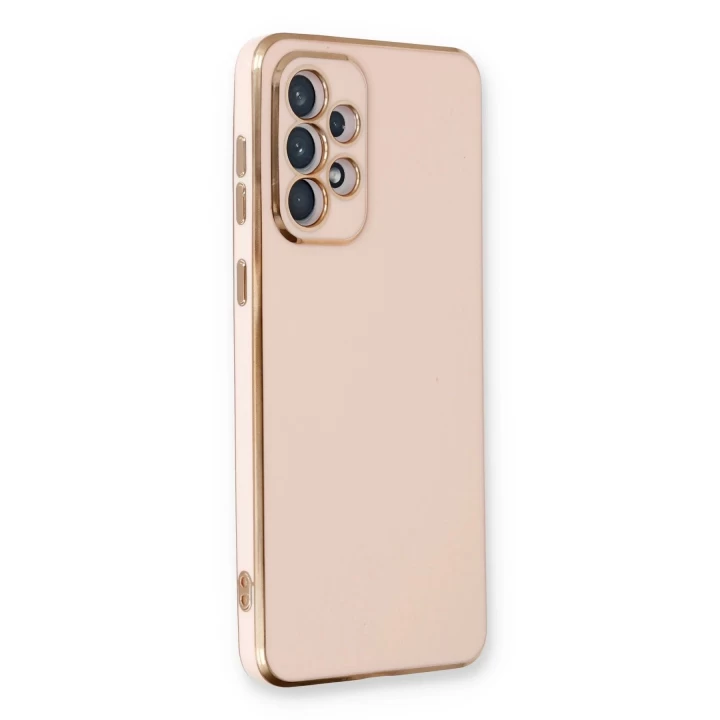 Samsung Galaxy A53 5G Kılıf Volet Silikon - Pembe