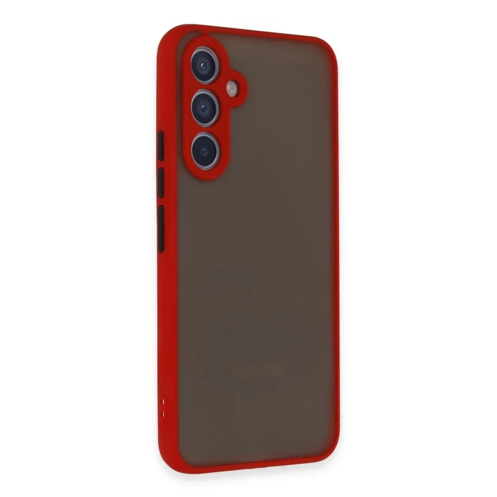 Samsung Galaxy A54 5G Kılıf Montreal Silikon Kapak - Kırmızı