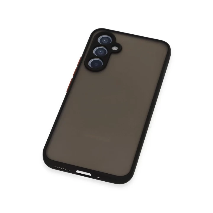 Samsung Galaxy A54 5G Kılıf Montreal Silikon Kapak - Siyah