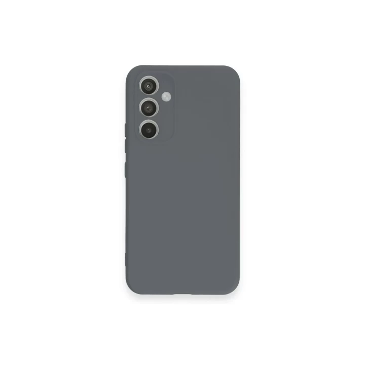 Samsung Galaxy A54 5G Kılıf Nano içi Kadife Silikon - Gri