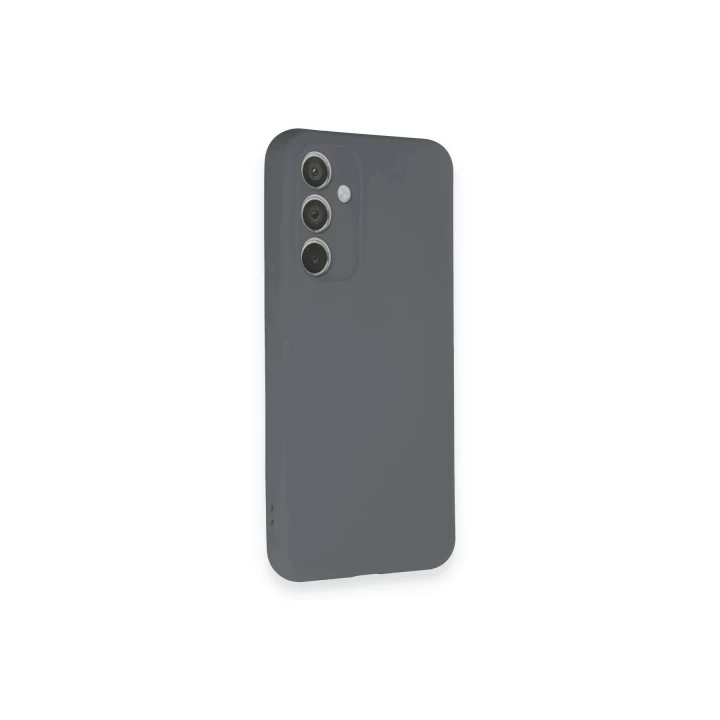 Samsung Galaxy A54 5G Kılıf Nano içi Kadife Silikon - Gri