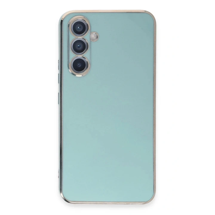 Samsung Galaxy A54 5G Kılıf Volet Silikon - Açık Yeşil