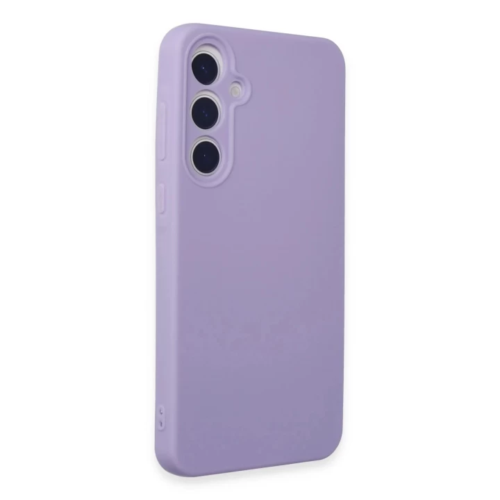 Samsung Galaxy A55 5G Kılıf Nano içi Kadife Silikon - Lila