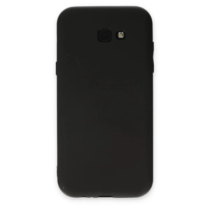 Samsung Galaxy A7 2017 / A720 Kılıf First Silikon - Siyah